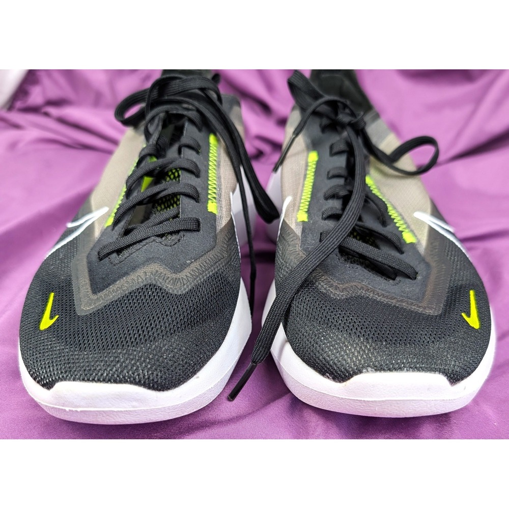 Nike Vista Lite Womens Sz 9 Black Lime Volt White Running Sneakers CI0905-001 - Picture 5 of 14